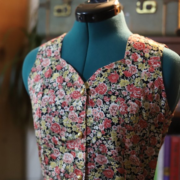 Vintage | floral dress - Picture 3 of 11